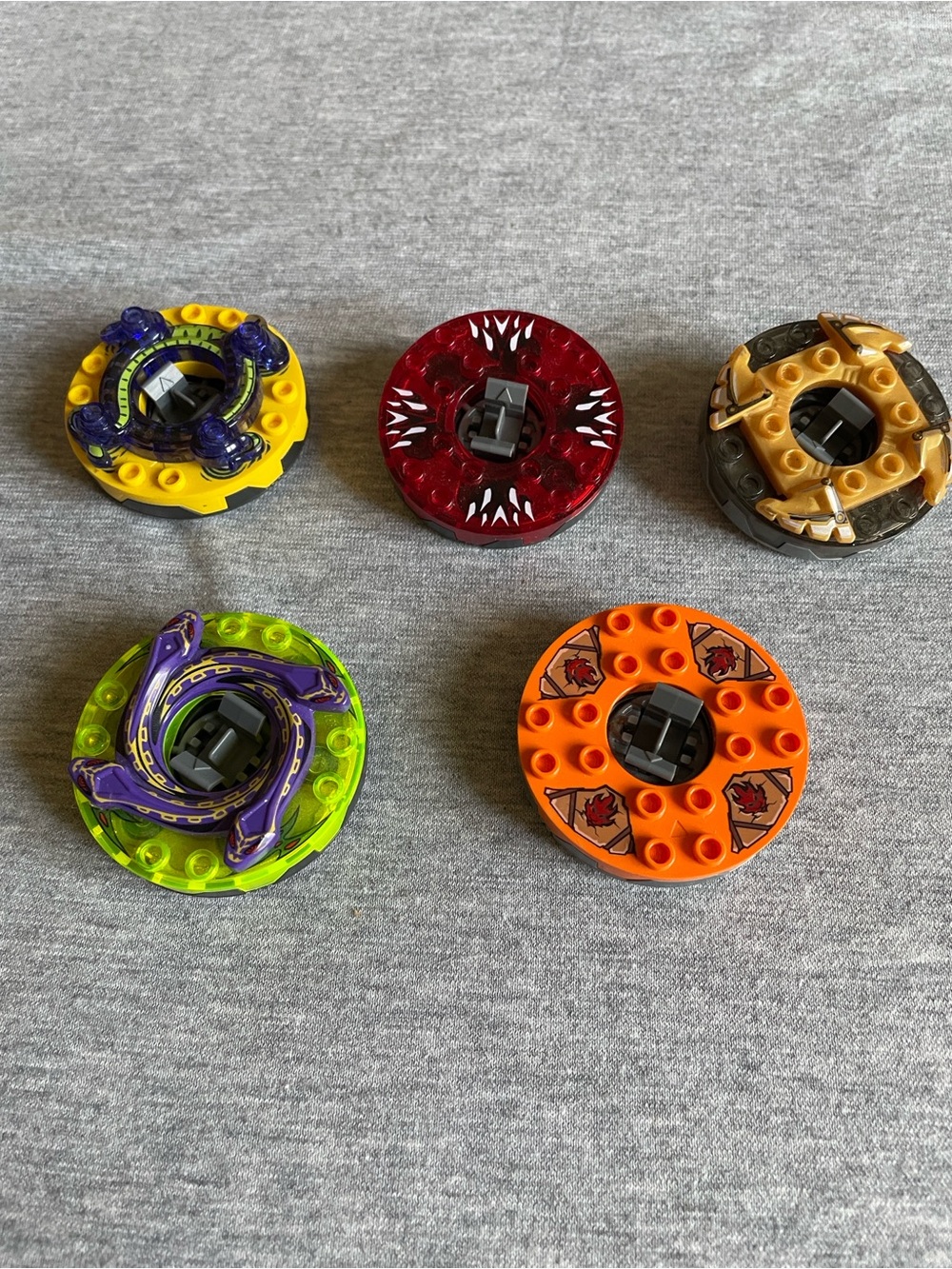 LEGO Ninjago Spinjitzu Spinners Lot